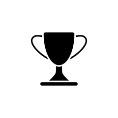 trophy icon flat style trendy stylist simple