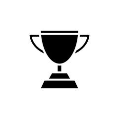 trophy icon flat style trendy stylist simple