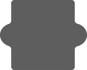 puzzle jigsaw illustration icon. Isolated puzzle object flat illustration jigsaw