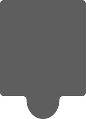 puzzle jigsaw illustration icon. Isolated puzzle object flat illustration jigsaw