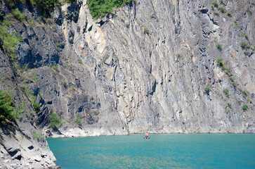 Lac de Monteynard-Avignonet - isère