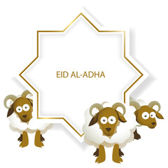 Greeting Card for Eid Al-Adha