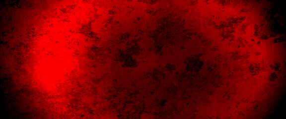 Blood Dark Wall Texture Background. Halloween background. Cracked shabby old cement, red wall scratches, Dark maroon concrete wall for the background. dark red slum cement.