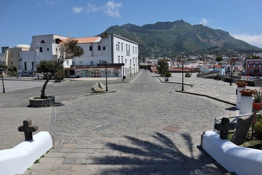 Forio - Scorcio dal sagrato della Chiesa del Soccorso