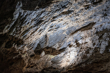 The Cave of the Lakes, located on the road Kalavrita-Kleitoria at 827 m ASL, Achaea region, Peloponnes peninsula, West Greece, Greece.