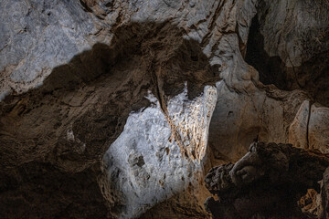 The Cave of the Lakes, located on the road Kalavrita-Kleitoria at 827 m ASL, Achaea rtegion, Peloponnese peninsula, West Greece, Greece.