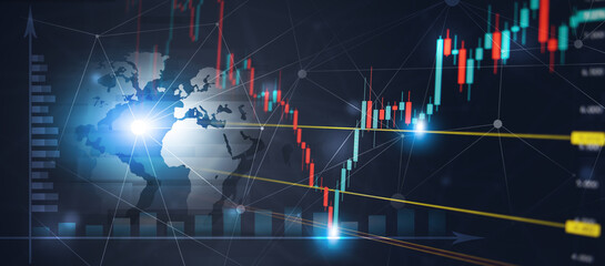 finance value market trading banner