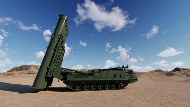 4K Gladiator Missile animation.4K 3840&times;2160.9 Second Long.