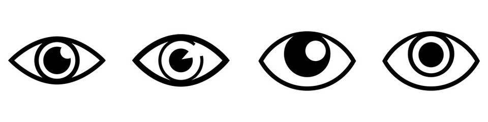 Eye Vector icon. view illustration sign collection. look symbol. vision logo.