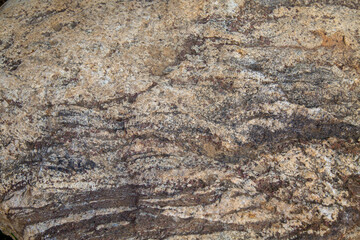 The background of granite is gray and white with a beautiful pattern of the crystal structure of the stone. Background structure design.