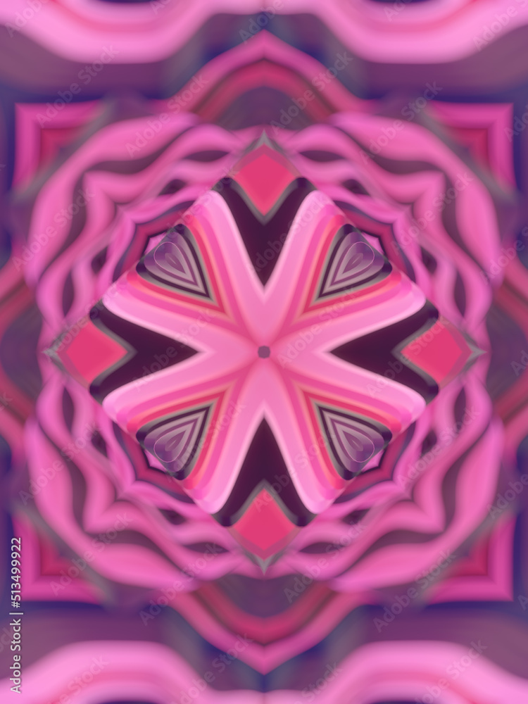 Poster abstract multicolor geometric composition. beautiful design template. 3d rendering digital illustrat