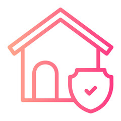 protection gradient icon