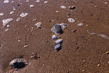 footprints in the sand