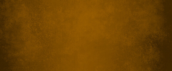 Brown orange yellow paper splash texture banner, Brown background with grunge texture, watercolor painted mottled brown background on cloudy sepia brown banner, distressed old antique parchment paper
