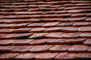 old roof tiles