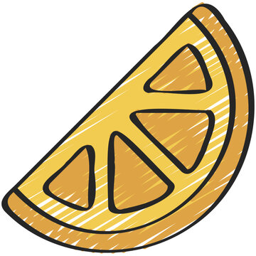 Lemon Wedge Icon