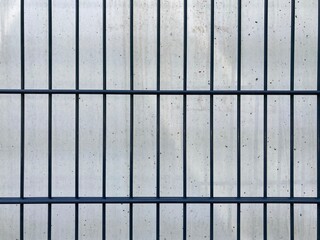 rectangular fence grid against light background