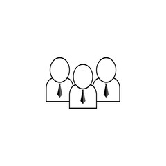 group icon logo vector illustration design