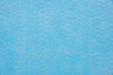 Blue felt soft material textured background