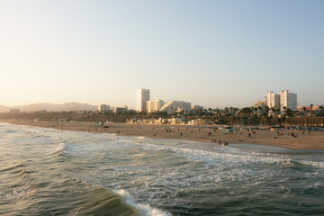 Santa Monica at Sunset