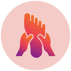 Obraz premium Massage Icon