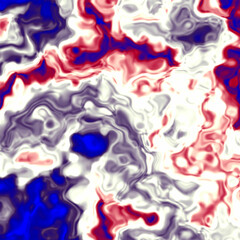 Blue white purple clouds, abstract background with waves