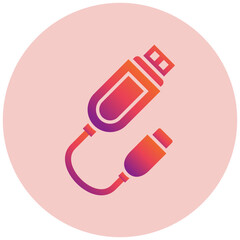 Usb Cable Icon