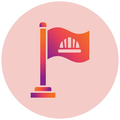 Fototapeta premium Flag Icon