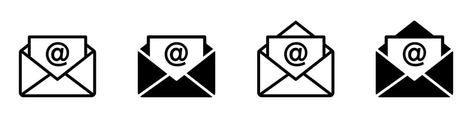 Email icon. Message icon, vector illustration