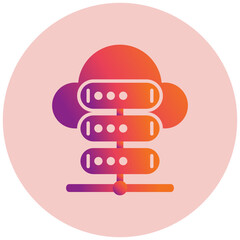Cloud Server Icon