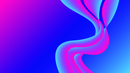 Modern abstract fluid colorful background