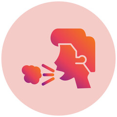 Difficulty Breathing Icon