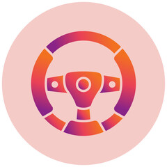 Steering Wheel Icon