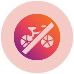 No Bike Icon