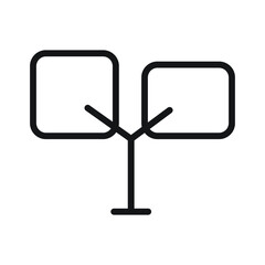 tree vector for website symbol icon presentation