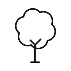 tree vector for website symbol icon presentation