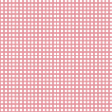 Seamless Texture With Red Check Pattern. Textures For Fabrics, Paper