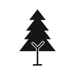 tree vector for website symbol icon presentation