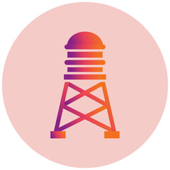 Water Tower Icon