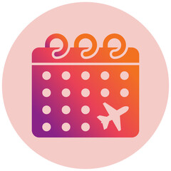 Flight Schedule Icon