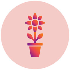 Flower pot Icon