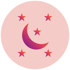 Night moon Icon