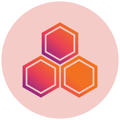 Hexagons Icon