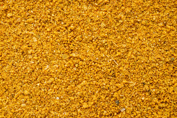 svanetian salt on a black stone background