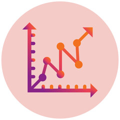 Line graph Icon