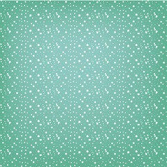 white dots background with beautiful green background like falling snow,illustration