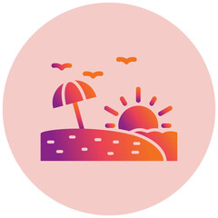 Sunset Icon