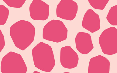 Abstract modern giraffe seamless pattern. Animals trendy background. Colorful decorative vector stock illustration for print, card, postcard, fabric, textile. Modern ornament of stylized skin