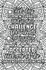 parents day quotes coloring page design. inspirational coloring pages design.