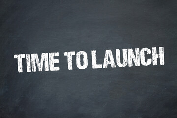 Obraz premium Time to Launch